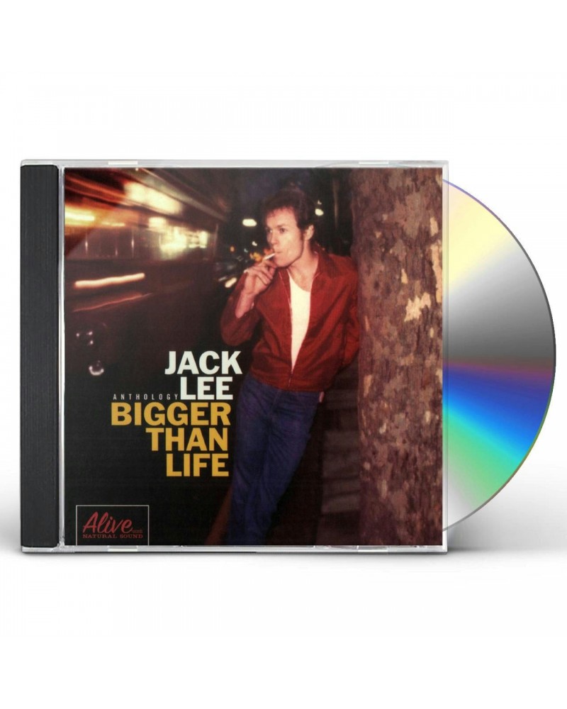 Jack Lee BIGGER THAN LIFE CD $8.50 CD