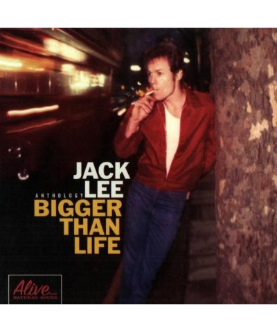 Jack Lee BIGGER THAN LIFE CD $8.50 CD