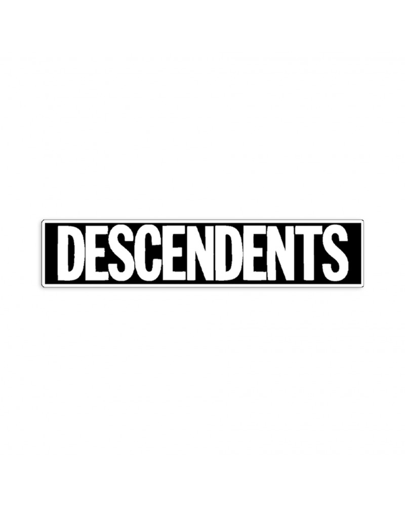 Descendents Logo Bordered Woven Patch (Black) $3.07 Accessories