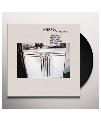 Interpol Fine Mess Vinyl Record $7.09 Vinyl