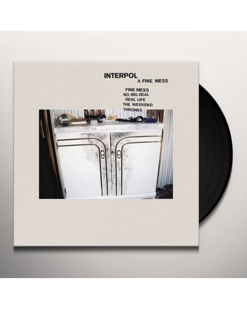 Interpol Fine Mess Vinyl Record $7.09 Vinyl