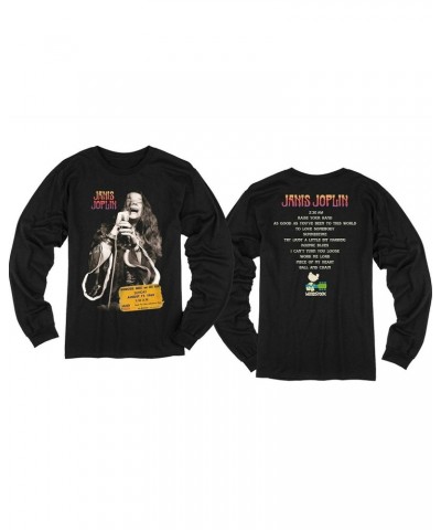 Woodstock Janis Live at Woodstock Longsleeve T-shirt $18.40 Shirts