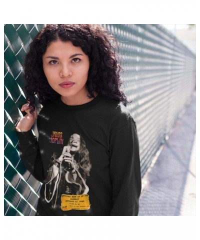 Woodstock Janis Live at Woodstock Longsleeve T-shirt $18.40 Shirts