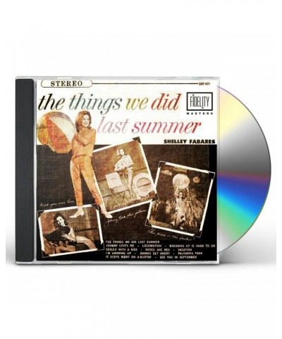 Shelley Fabares THINGS WE DID LAST SUMMER CD $5.82 CD