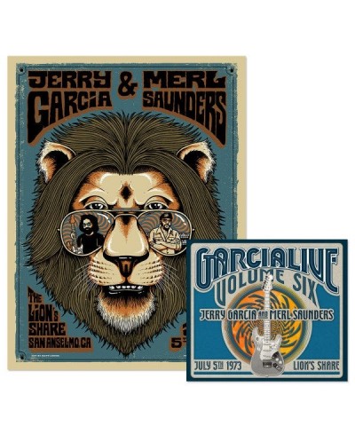 Jerry Garcia GarciaLive Volume 6: 7/5/73 Download and Poster Bundle $18.72 Decor