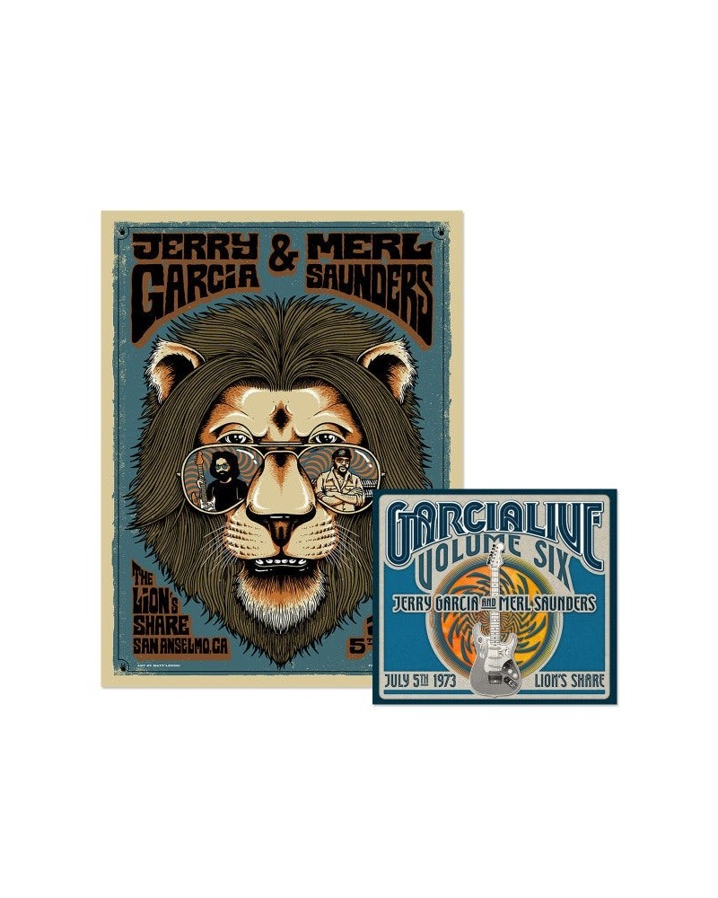 Jerry Garcia GarciaLive Volume 6: 7/5/73 Download and Poster Bundle $18.72 Decor