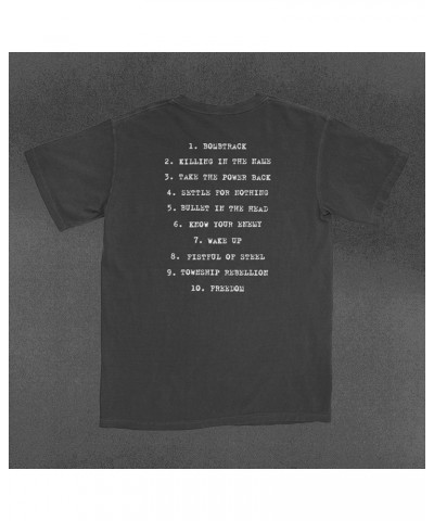 Rage Against The Machine RATM Cover Tracklist T-Shirt $11.90 Shirts