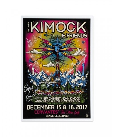 Steve Kimock SKF Cervantes Poster 2017 $12.25 Decor