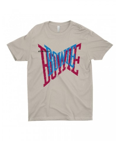 David Bowie T-Shirt | Double Logo Shirt $7.98 Shirts