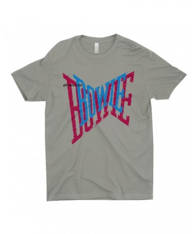 David Bowie T-Shirt | Double Logo Shirt $7.98 Shirts