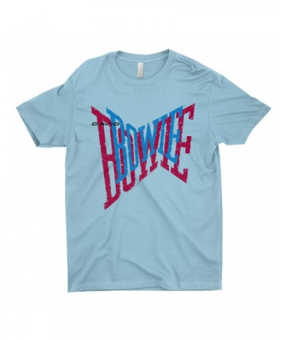 David Bowie T-Shirt | Double Logo Shirt $7.98 Shirts