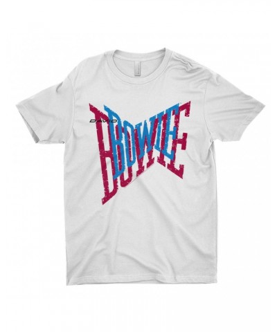 David Bowie T-Shirt | Double Logo Shirt $7.98 Shirts