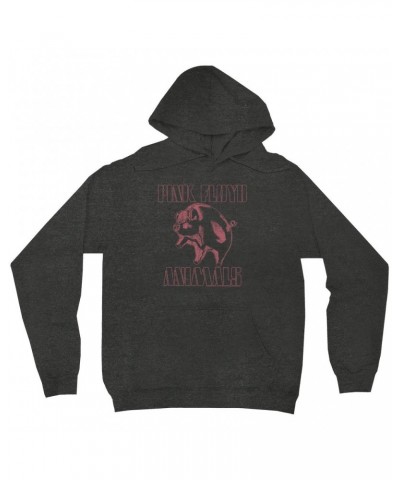 Pink Floyd Hoodie | Pink Distressed 1978 NYC In The Flesh Concert Hoodie $13.98 Sweatshirts