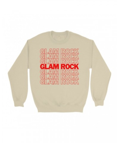 Music Life - Glam Rock Music Life Sweatshirt | Glam Rock On Repeat Music Life Sweatshirt $9.16 Sweatshirts