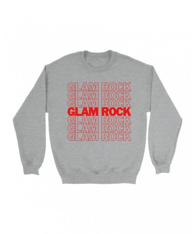 Music Life - Glam Rock Music Life Sweatshirt | Glam Rock On Repeat Music Life Sweatshirt $9.16 Sweatshirts