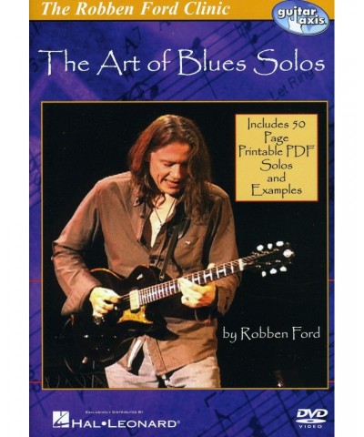 Robben Ford ART OF BLUES SOLOS DVD $9.63 Videos