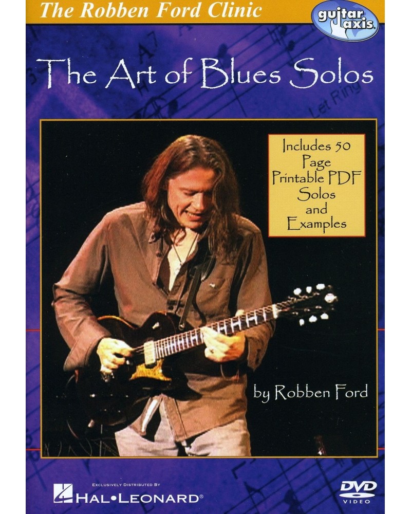 Robben Ford ART OF BLUES SOLOS DVD $9.63 Videos