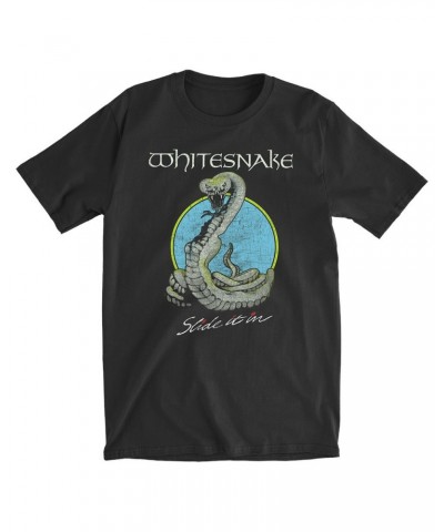 Whitesnake Slide Circle Snake Tee $10.50 Shirts