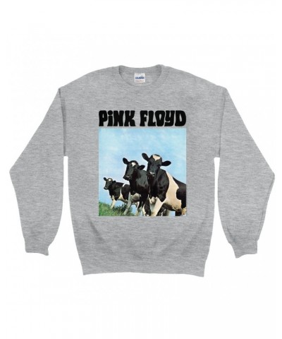 Pink Floyd Sweatshirt | Atom Heart Mother Album Cows Sweatshirt $15.38 Sweatshirts