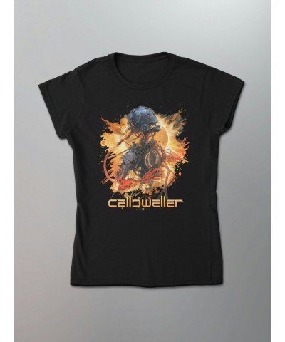 Celldweller Baptized In Fire Women's Shirt $8.64 Shirts