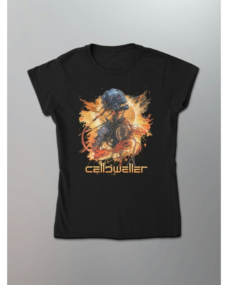 Celldweller Baptized In Fire Women's Shirt $8.64 Shirts