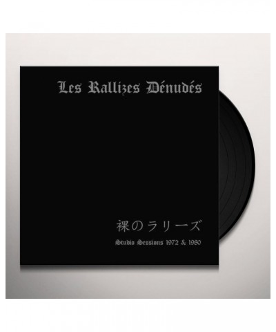 Les Rallizes Dénudés Studio Sessions 1972 & 1980 Vinyl Record $6.84 Vinyl