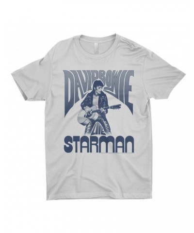 David Bowie T-Shirt | Starman Live Shirt $12.48 Shirts