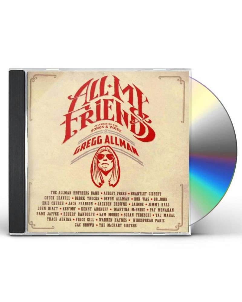 Gregg Allman All My Friends: Celebrating The Songs & Voice Of Gregg Allman (2 CD) CD $10.10 CD