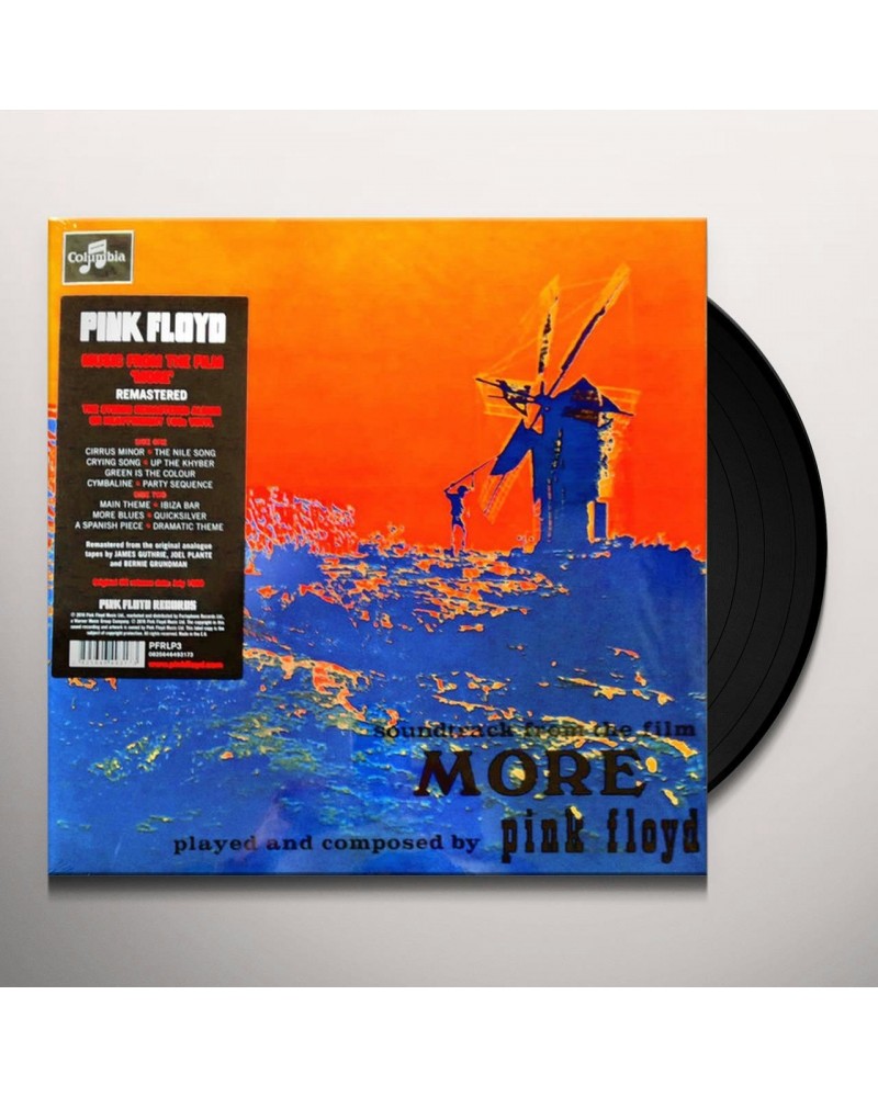 Pink Floyd MORE (OST) (2011 REMASTERED) Vinyl Record $13.27 Vinyl