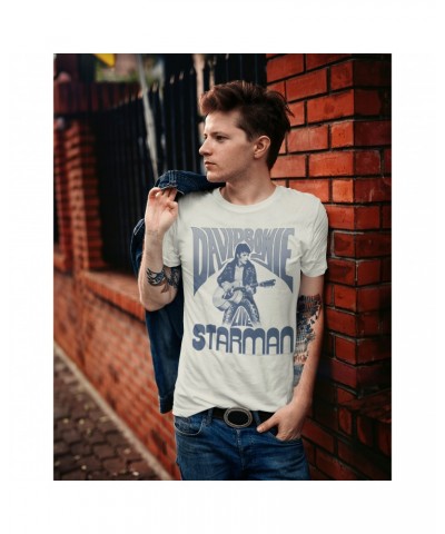 David Bowie T-Shirt | Starman Live Shirt $12.48 Shirts