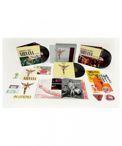 Nirvana In Utero (Oversize Item Split/Deluxe Edition/30th Anniversary) (8LP) Vinyl Record $114.00 Vinyl