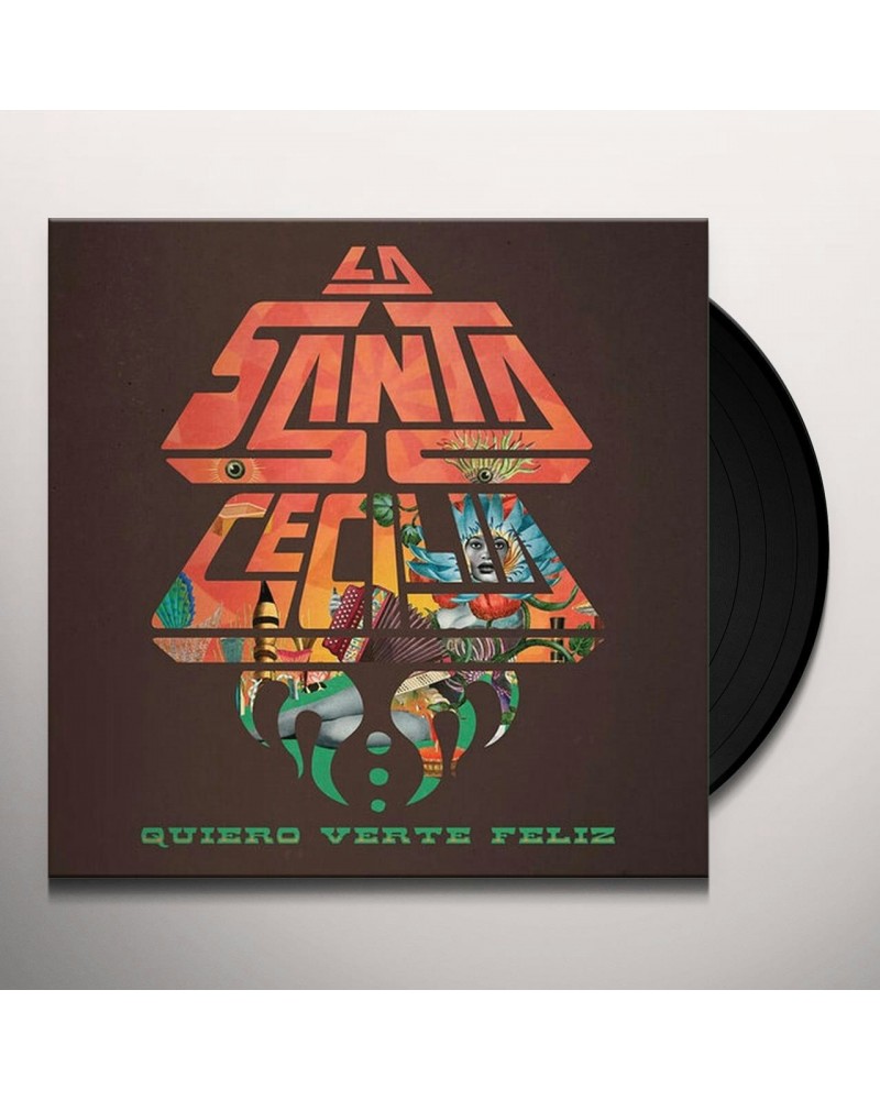 Santa Cecilia QUIERO VERTE FELIZ Vinyl Record $8.64 Vinyl