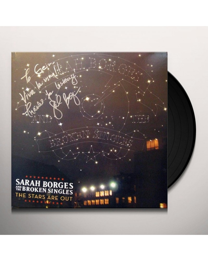 Sarah Borges and the Broken Singles STARS ARE OUT Vinyl Record $12.82 Vinyl