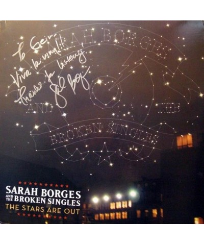 Sarah Borges and the Broken Singles STARS ARE OUT Vinyl Record $12.82 Vinyl