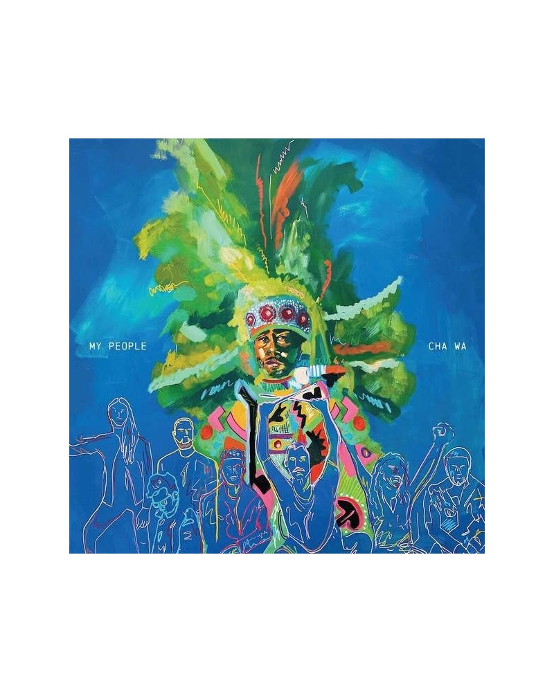 Cha Wa MY PEOPLE (MARDI GRAS SPLATTER VINYL) Vinyl Record $8.28 Vinyl