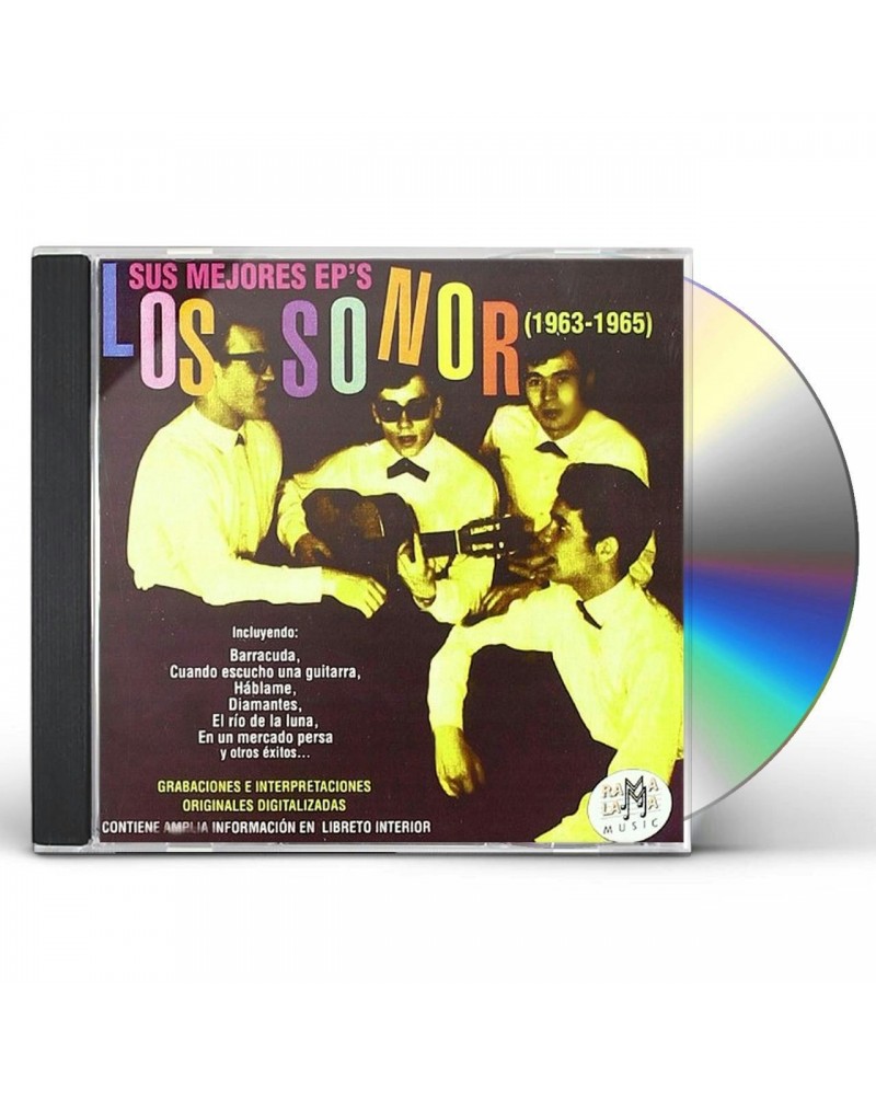 Los Sonor SUS MEJORES EP'S CD $6.63 Vinyl