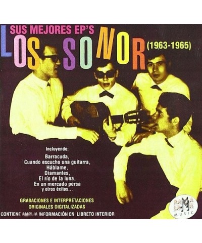 Los Sonor SUS MEJORES EP'S CD $6.63 Vinyl