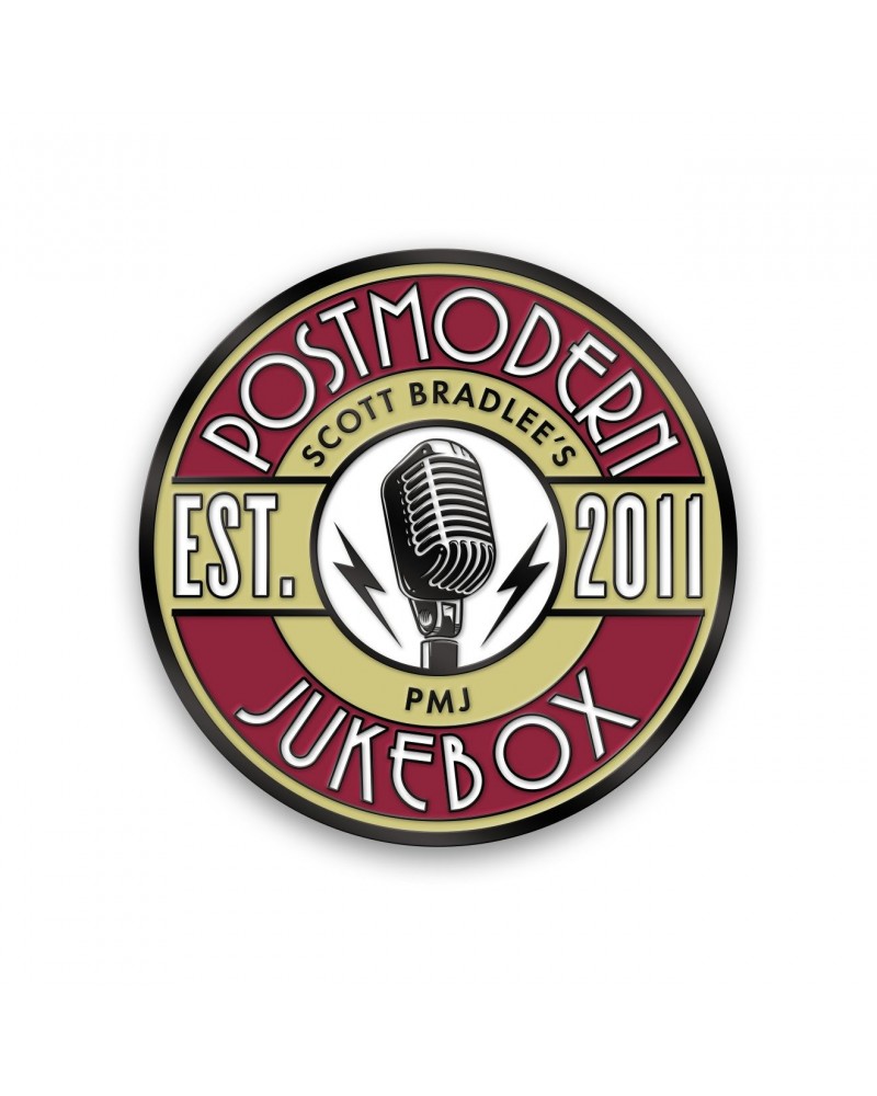 Scott Bradlee's Postmodern Jukebox Postmodern Microphone Pin Enamel $1.80 Accessories