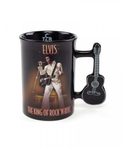 Elvis Presley Rock & Roll Guitar Handle Mug $4.90 Drinkware