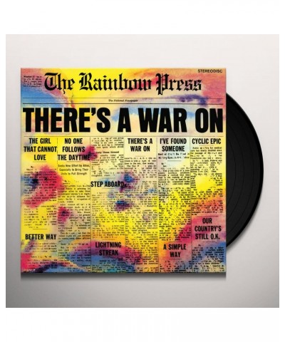 The Rainbow Press There's a War On Vinyl Record $8.05 Vinyl