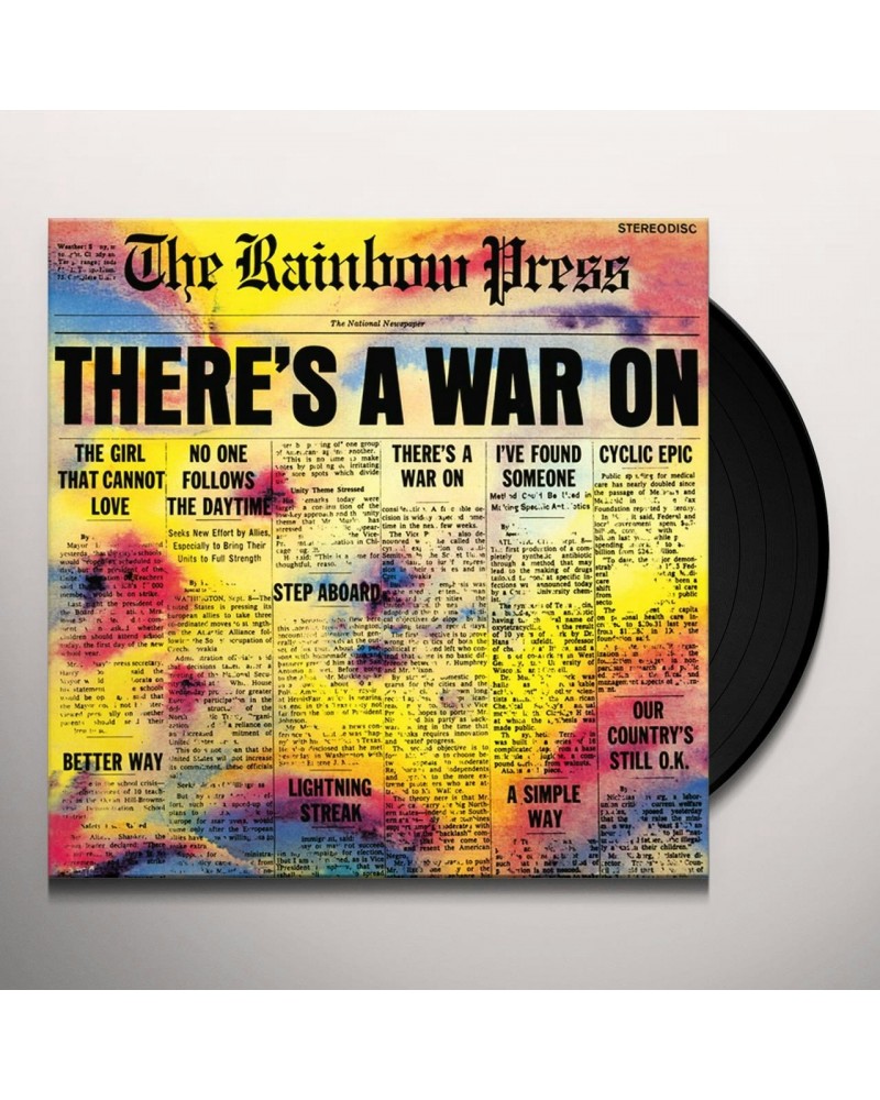 The Rainbow Press There's a War On Vinyl Record $8.05 Vinyl