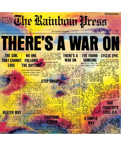 The Rainbow Press There's a War On Vinyl Record $8.05 Vinyl