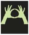 3OH!3 Glow Hands T-Shirt (X-Small) $6.00 Shirts