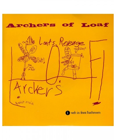 Archers Of Loaf WEB IN FRONT Vinyl Record $4.73 Vinyl