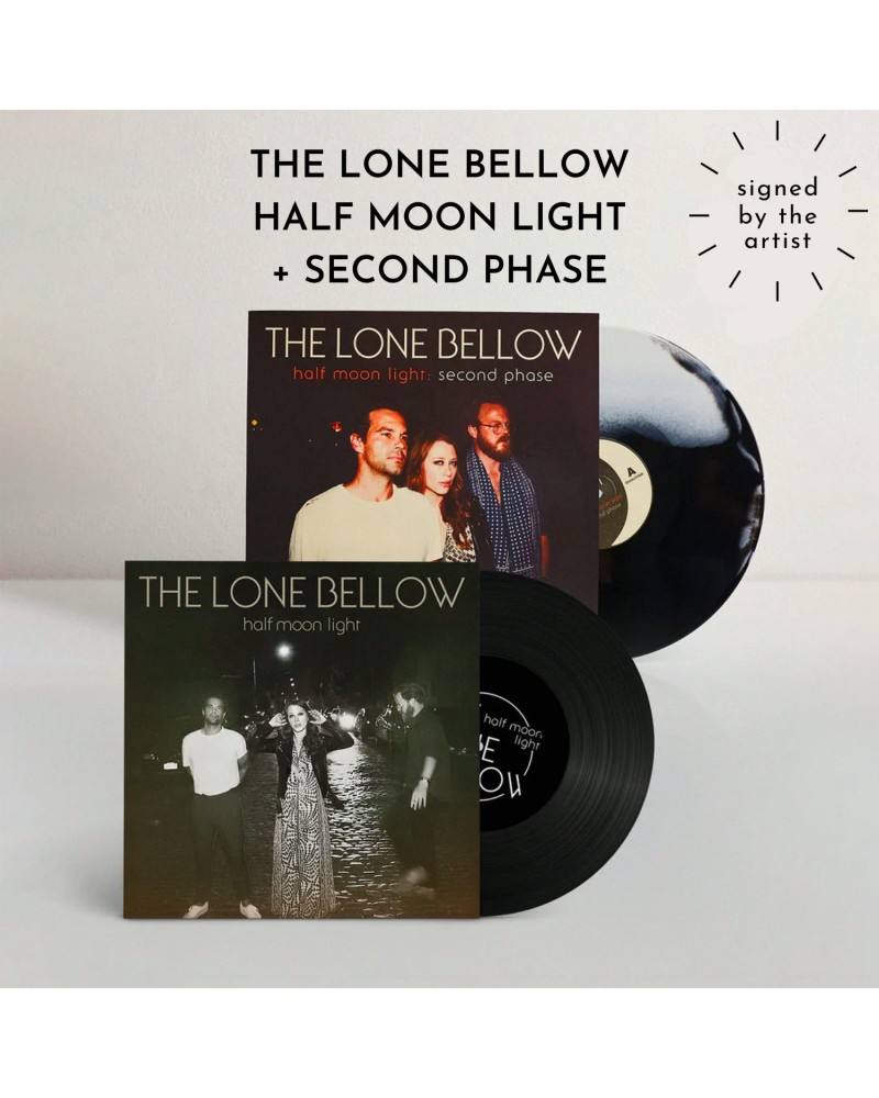 The Lone Bellow Half Moon Light + Second Phase (Signed LP) (Vinyl) $22.50 Vinyl