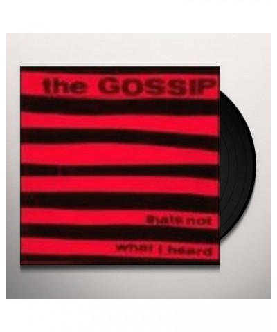 Gossip That's Not What I Heard Vinyl Record $8.16 Vinyl