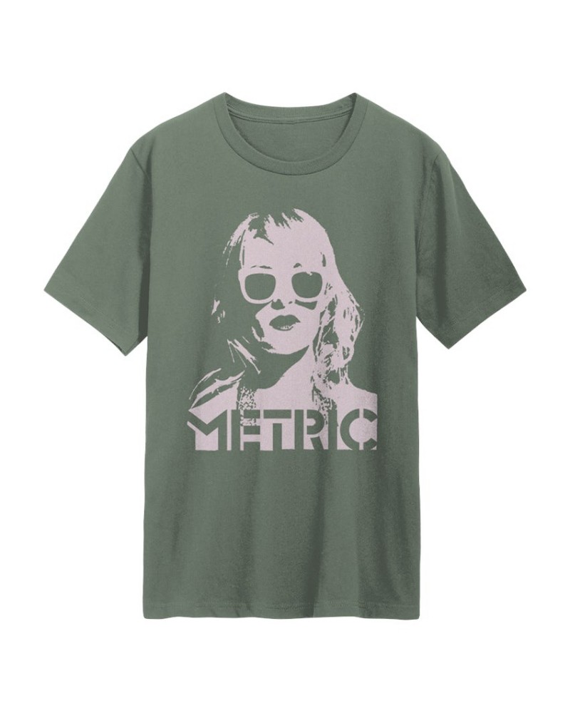 Metric Emily Face T-Shirt $16.10 Shirts