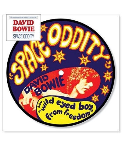 David Bowie SPACE ODDITY Vinyl Record - Picture Disc $7.36 Vinyl