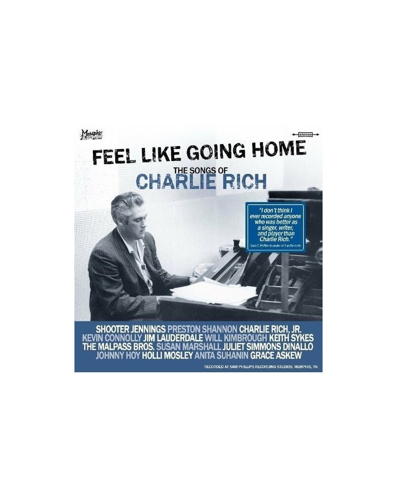 Charlie Rich Songs of Charlie Rich: Feels Like Going Home CD $6.45 CD