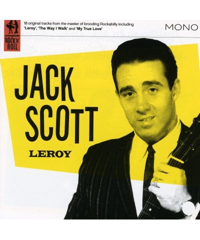 Jack Scott LEROY CD $6.85 CD